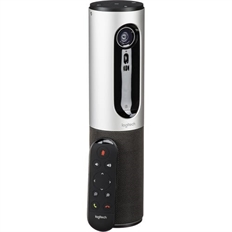 Logitech ConferenceCam Connect - Webcam, 1080p Resolution, 30 fps, USB 2.0, Black and Silver