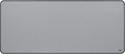 Logitech Desk Mat View Grey Top
