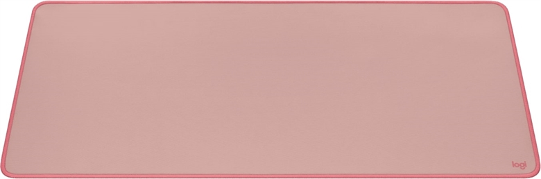 Logitech Desk Mat View Rose typing