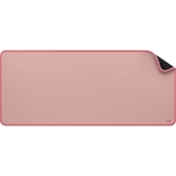 Logitech Desk Mat - Standard Mouse Pad, Polyester, Pink