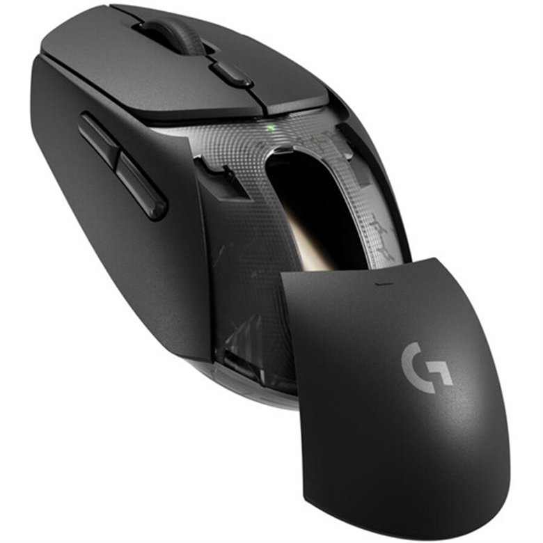 Logitech G G309 LIGHTSPEED vista de mouse abierto