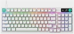 Logitech  - G G316 X 98 Gaming Keyboard, Hot-Swappable Tactile Switches, LIGHTSYNC RGB, 8kHz, USB, White