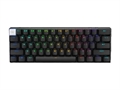 Logitech G PRO X 60 LIGHTSPEED Gaming Keyboard black front view