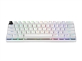 Logitech G PRO X 60 LIGHTSPEED Gaming Keyboard white stand view