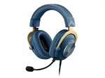 Logitech G PRO X League of Legends Edition - Headset, Stereo, Headband, Wired, USB, 20Hz-20KHz, Blue