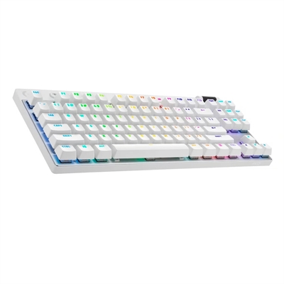 Logitech G PRO X TKL LIGHTSPEED White side1 view