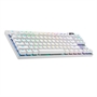 Logitech G PRO X TKL LIGHTSPEED White side1 view