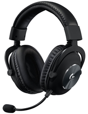 Logitech G PRO X - Headset, Surround, Circumaurales, Inalámbrico, USB, 20 Hz - 20KHz, Negro