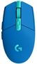 Logitech G305 Mouse Inalámbrico Azul Vista Superior