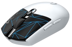 Logitech G305 - KDA Edition Mouse, Inalámbrico, USB, Óptico, 12000 dpi, Blanco
