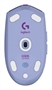 Logitech G305 Purple Wireless Mouse Base View