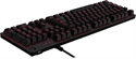 Logitech G413-Carbon - Gaming Keyboard, Mechanical, Wired, USB, RGB reverse view