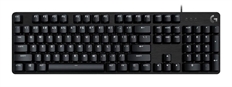 Logitech G413 SE - Teclado Gaming, Mecánico, Cableado, USB, LED, Español, Negro