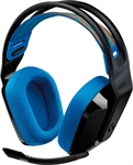 Logitech G535 - Headset, Stereo, Over-ear headband, Wireless, USB, 20Hz-20KHz, Black and blue