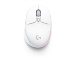 Logitech G705 - Mouse, Wireless, Bluetooth and USB, Optic, 8200 dpi, RGB, White