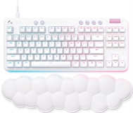 Logitech G713 - Gaming Keyboard, Mechanical, GX Brown Switch, Wired, USB, RGB, English, White