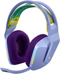 Logitech G733 LIGHTSPEED - Gaming Headset, Stereo, Over-ear headband, Wireless, USB (2.4GHz), RGB, Lilac