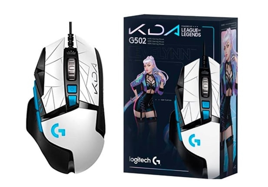 Logitech Gaming G502 Hero KDA Empaque