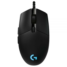Logitech Gaming Mouse G Pro Hero 25k - Mouse, Cableado, USB, Óptico, 25600 dpi, RGB, Negro