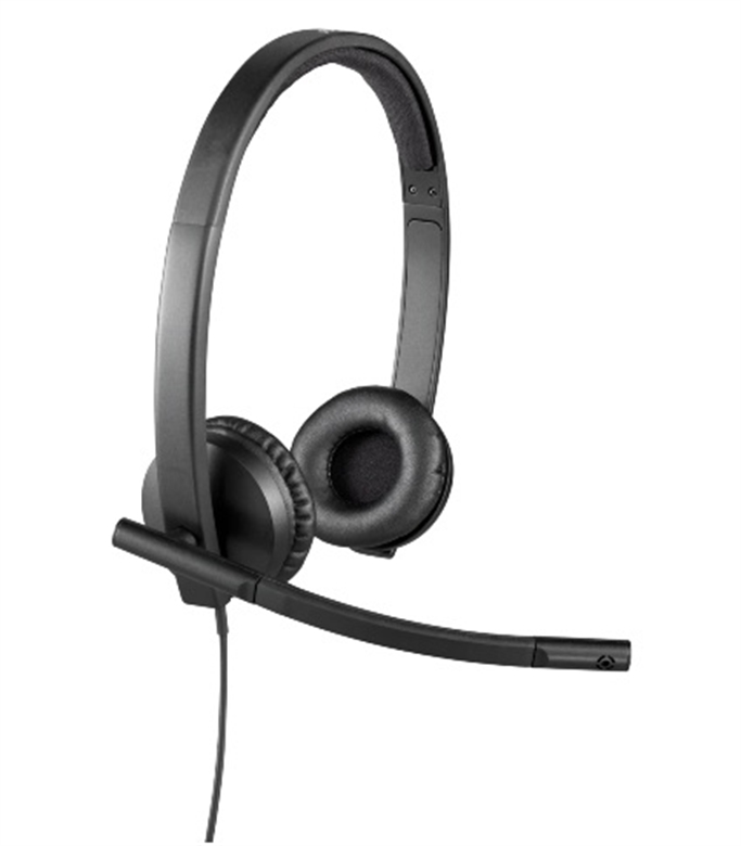 Logitech H570e Stereo Headset Microsoft Teams Version-Lateral View2