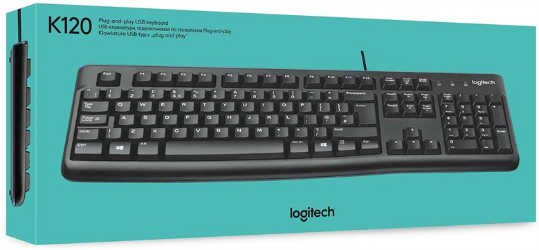 Logitech K120 Keyboard Box