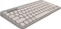 Logitech K380 - Teclado Estándar, Inalámbrico, Bluetooth, Español, Arena