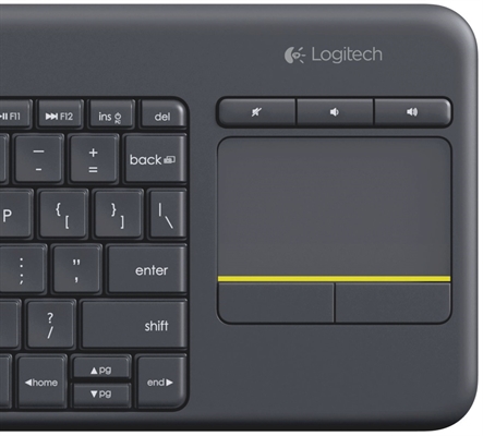 Logitech K400 Plus Smart Keyboard English Trackpad