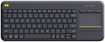 Logitech K400 Plus - Smart Keyboard, Wireless, USB, English, Black