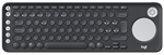 Logitech K600 TV - Teclado Smart, Inalámbrico, USB, Bluetooth, Español, Negro
