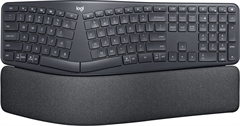 Logitech K860 - Ergonomic Keyboard, Black, Wireless, USB and Bluetooth