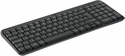 Logitech Keyboard K250 Graphite Side Left Up View