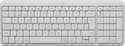 Logitech Keyboard K250 White Front View