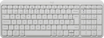 Logitech  K250  - Wireless Keyboard, Bluetooth, Spanish, White