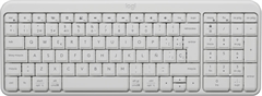 Logitech  K250  - Wireless Keyboard, Bluetooth, Spanish, White