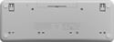 Logitech Keyboard K250 White Rear View