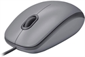 Logitech M110 WIred USB Gray Mouse Isometric View