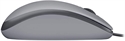 Logitech M110 WIred USB Gray Mouse Side View