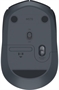 Logitech M170 Black Wireless Mouse Base View