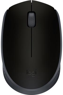 Logitech M170 Mouse Inalambrico Negro Vista de Arriba