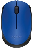 Logitech M170 - Mouse, Wireless, USB, Optic, 1000 dpi, Blue
