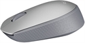 Logitech M170 Silver Wireless Mouse Side View