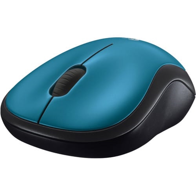 Logitech M185 Mouse Azul Lateral Frontal