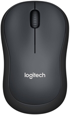 Logitech M220 Silent - Mouse, Inalámbrico, USB, Óptico, 1000 dpi, Grafito