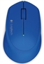 Logitech M280 Blue Wireless Mouse Top View