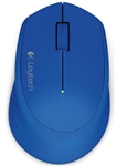 Logitech M280  - Mouse, Inalámbrico, USB, Óptico, 1000 dpi, Azul