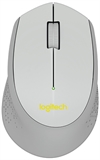 Logitech M280 - Ergonomic Mouse, Wireless, USB, Optic, 1000 dpi, Gray