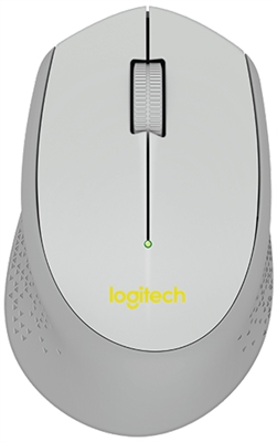 Logitech M280 Gray Wireless Mouse Top View
