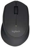 Logitech M280 - Mouse Ergonómico, Inalambrico, USB, Optico, 1000 dpi, Negro