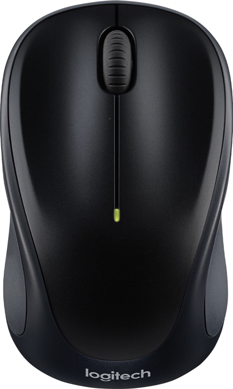 Logitech M317 Mouse Inalámbrico Negro Vista Superior