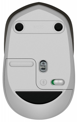 Logitech M535 Black View Back
